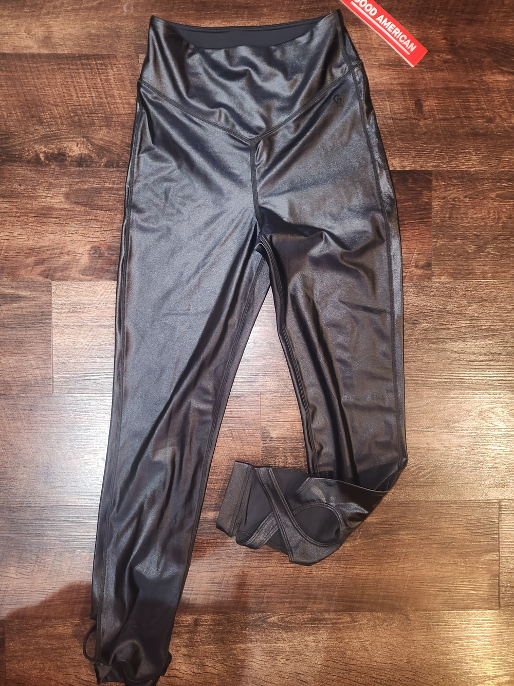 Good American Black High-Waist Leggings